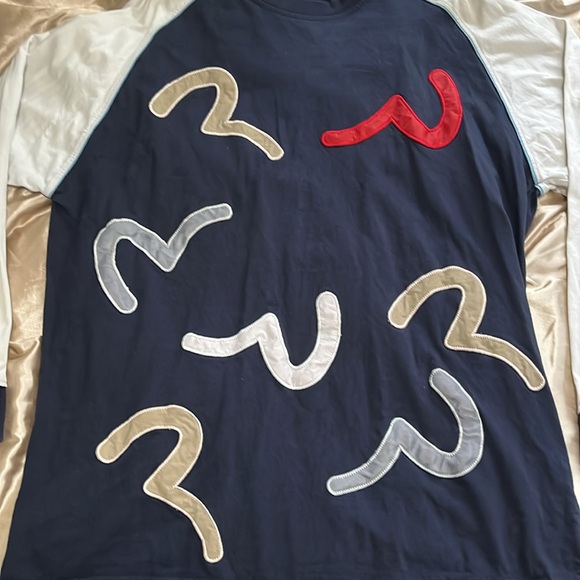 Evisu longsleeve all over print XL - Picture 2 of 5